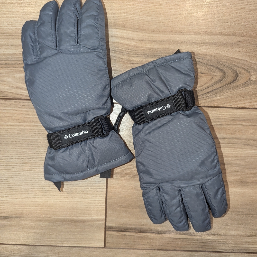 Youth Medium Columbia Charcoal Core Insulated Gloves